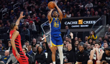 How Warriors, Blazers made NBA history with 3-point barrage – NBC Sports Bay Area & California