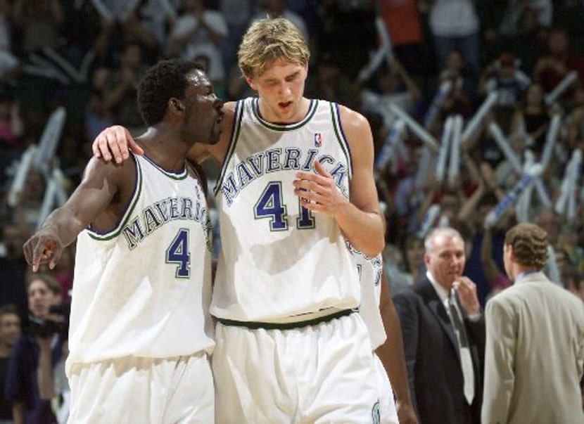 ORG XMIT: S0358106345_STAFF NBA PLAYOFFS - DALLAS MAVERICKS VS. SAN ANTONIO SPURS - GAME 4 -...