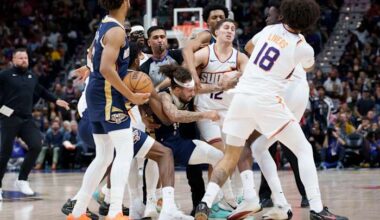 NBA suspends Alvarado and Williams for fight during Pelicans-Suns game