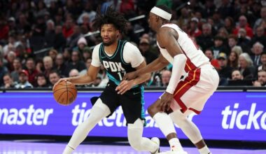 Shaedon Sharpe scores 27 points as Portland Trail Blazers beat Miami Heat for 4th straight win