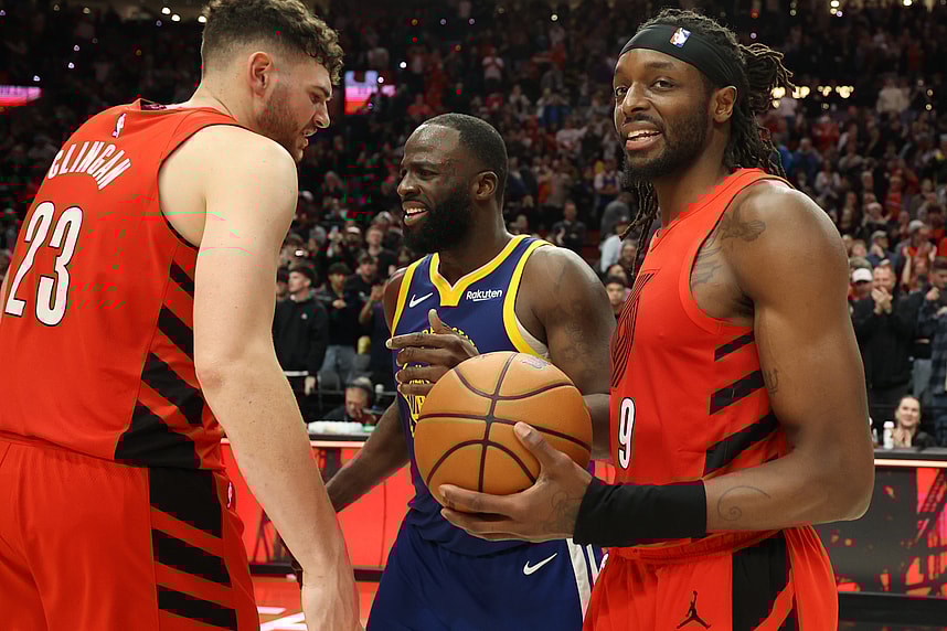 NBA: Golden State Warriors at Portland Trail Blazers