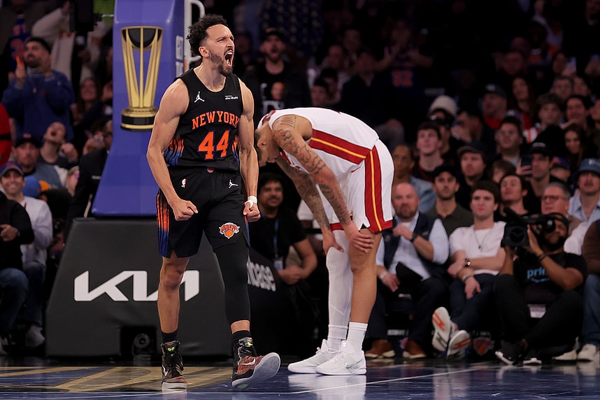 NBA: Miami Heat at New York Knicks, landry shamet