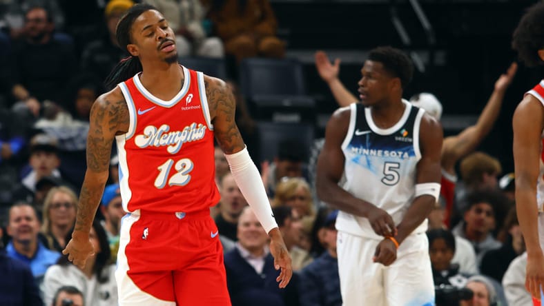 ja Morant - Minnesota Timberwolves at Memphis Grizzlies
