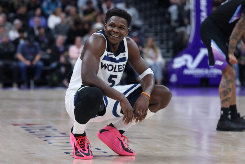 Anthony Edwards -  Minnesota Timberwolves at Utah Jazz