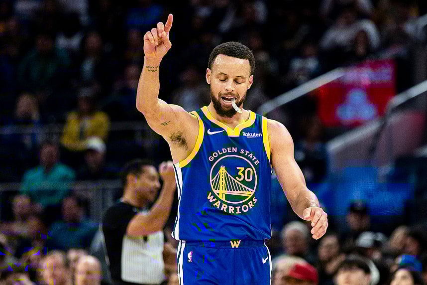 Stephen Curry, NBA: Utah Jazz at Golden State Warriors