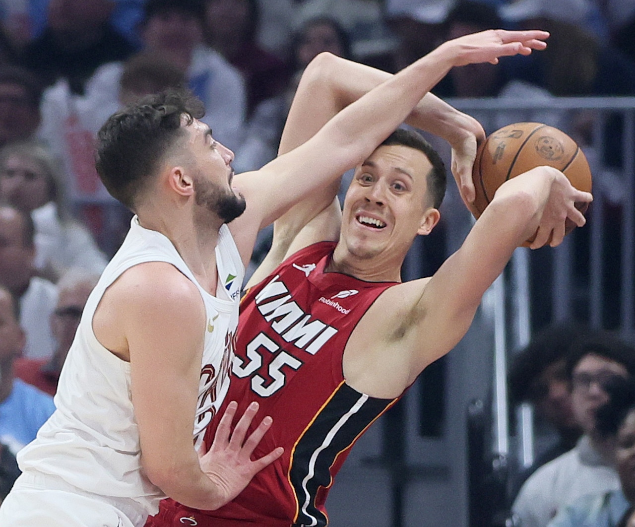 Cleveland Cavaliers vs. Miami Heat in game 1 of the NBA Playoffs,  April 20, 2025
