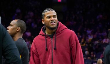 Phoenix Suns G Jalen Green on the bench against Miami Heat, January 25, 2026 (Jeremy Schnell/Arizon...