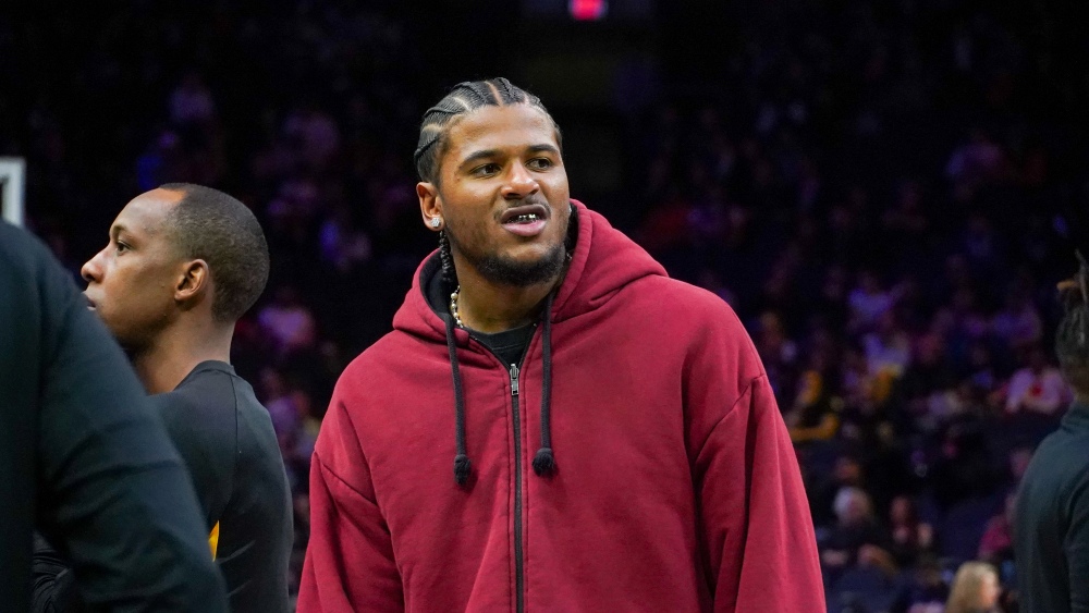 Phoenix Suns G Jalen Green on the bench against Miami Heat, January 25, 2026 (Jeremy Schnell/Arizon...