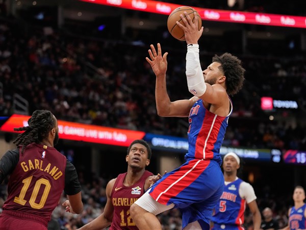 Cade Cunningham scores 27, Daniss Jenkins 25 as East-leading Pistons hold off Cavaliers 114-110