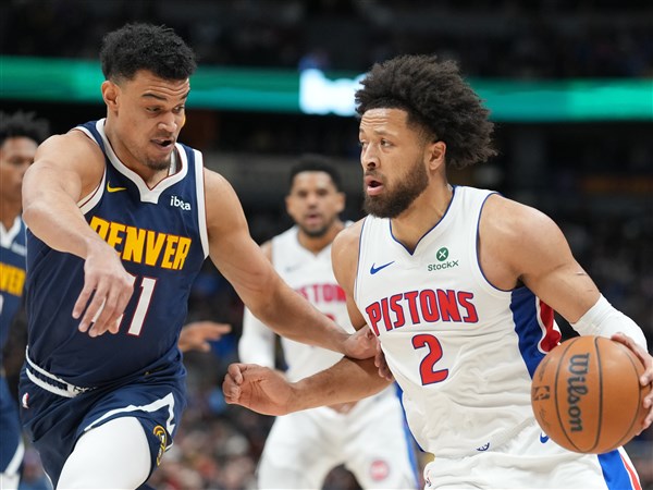 Harris and Cunningham score 22 each as Pistons hold off Nuggets 109-107