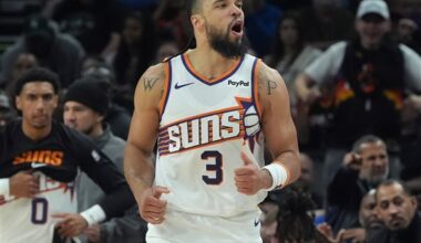 Dillon Brooks scores career-high 40 on his own T-shirt night, leading Suns past Pistons 114-96