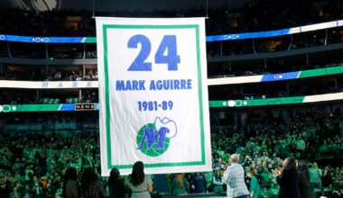 As Mavs salute franchise great, Cooper Flagg offers his own homage