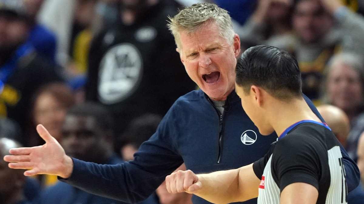 Draymond Green gives hilarious take on Steve Kerr’s ejection – NBC Sports Bay Area & California