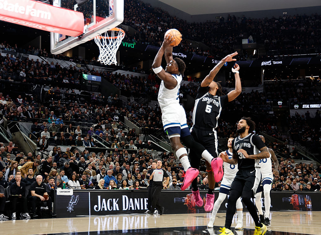 Anthony Edwards is unstoppable