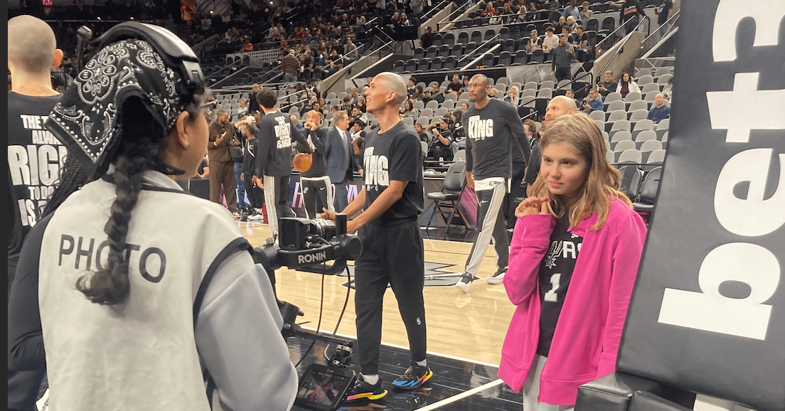 Open Thread: Spending an afternoon with the Spurs Ball Kid