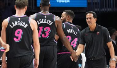 Erik Spoelstra's Miami Heat thriving off opponent turnovers