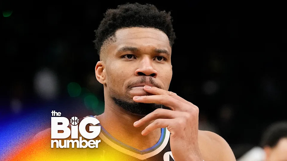 MILWAUKEE, WISCONSIN - JANUARY 23: Giannis Antetokounmpo #34 of the Milwaukee Bucks walks off the court after a game against the Denver Nuggets at Fiserv Forum on January 23, 2026 in Milwaukee, Wisconsin. (Photo by Patrick McDermott/Getty Images)