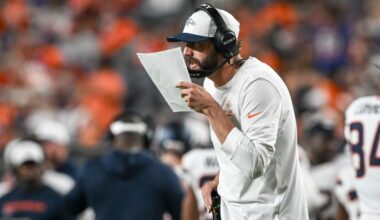 Broncos QB coach interviewing with Raiders, Bills for head coaching openings, sources say