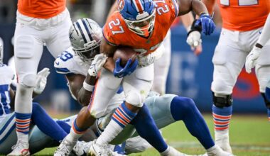 Broncos RB J.K. Dobbins came close to playing in AFC Championship Game