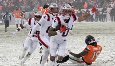 Jarrett Stidham's turnovers doom Broncos in AFC Championship Game loss