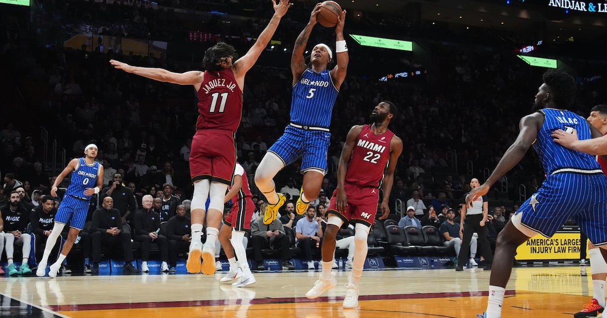 Paolo Banchero and Anthony Black lead Orlando Magic past Miami Heat to snap four-game skid