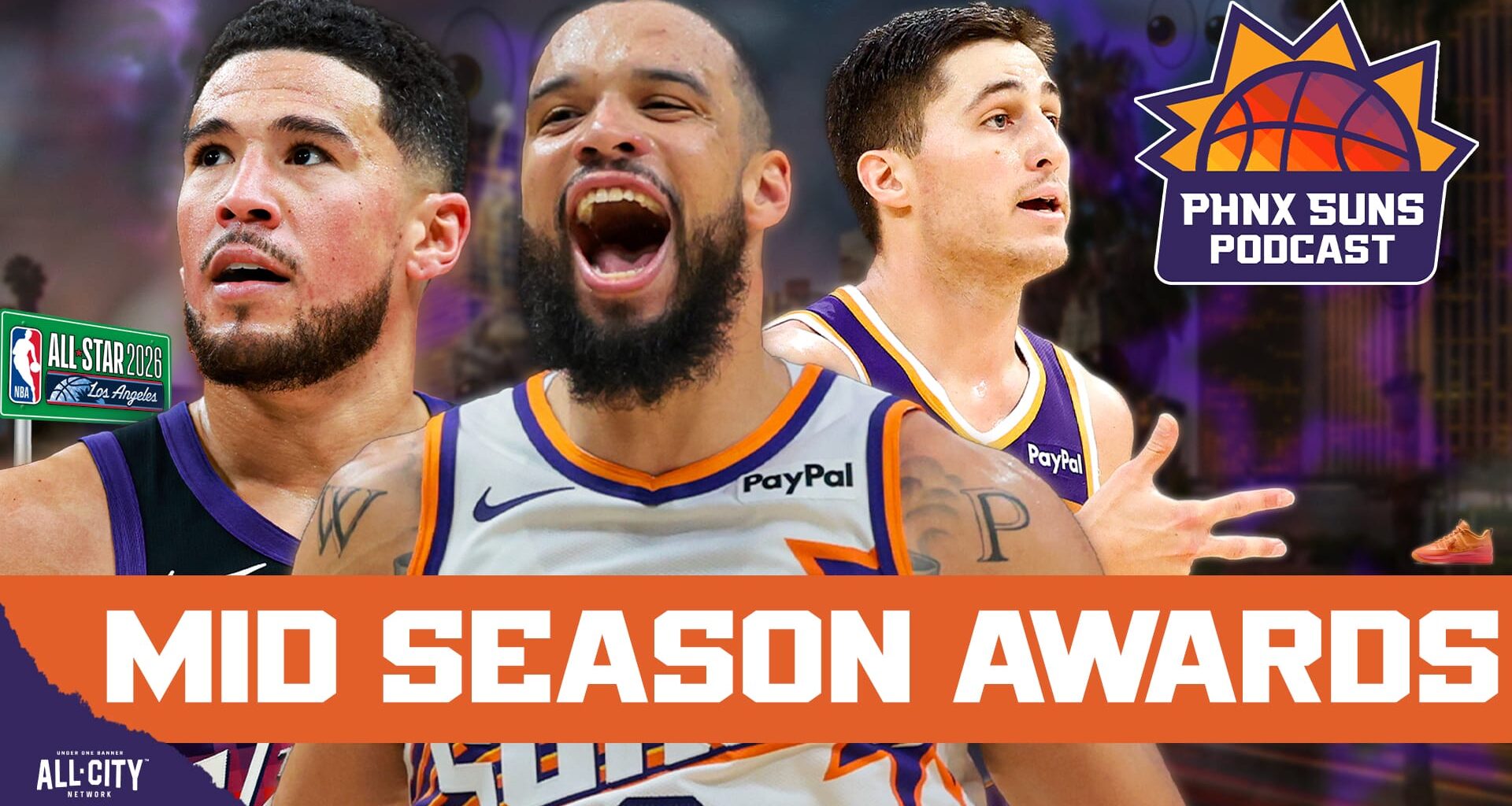 Suns' Devin Booker, Dillon Brooks and Collin Brooks