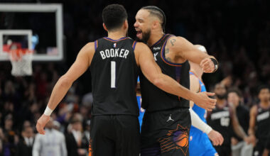 Phoenix Suns guard Devin Booker...