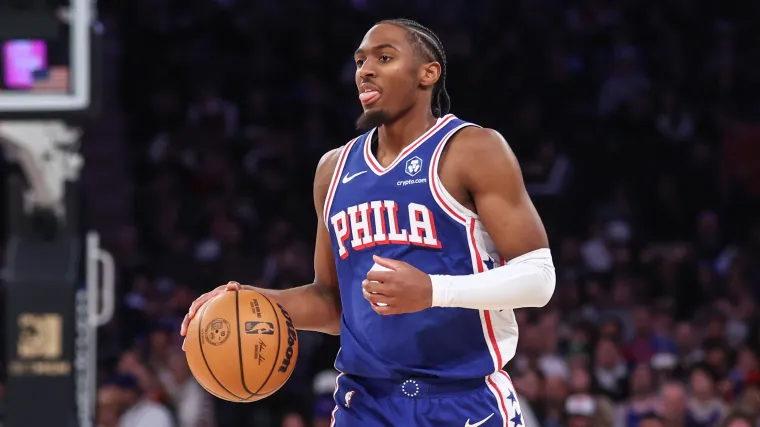 Tyrese Maxey appreciates the love Kyle Lowry got from the Raptors in the win on Monday image