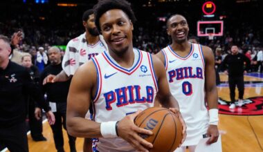 Lowry savours what is likely his final on-court appearance in Toronto