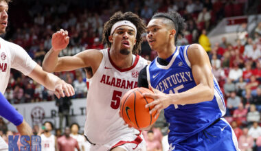 LSU DT Ahmad Breaux celebrates a tackle, via Stephen Lew-Imagn Images
