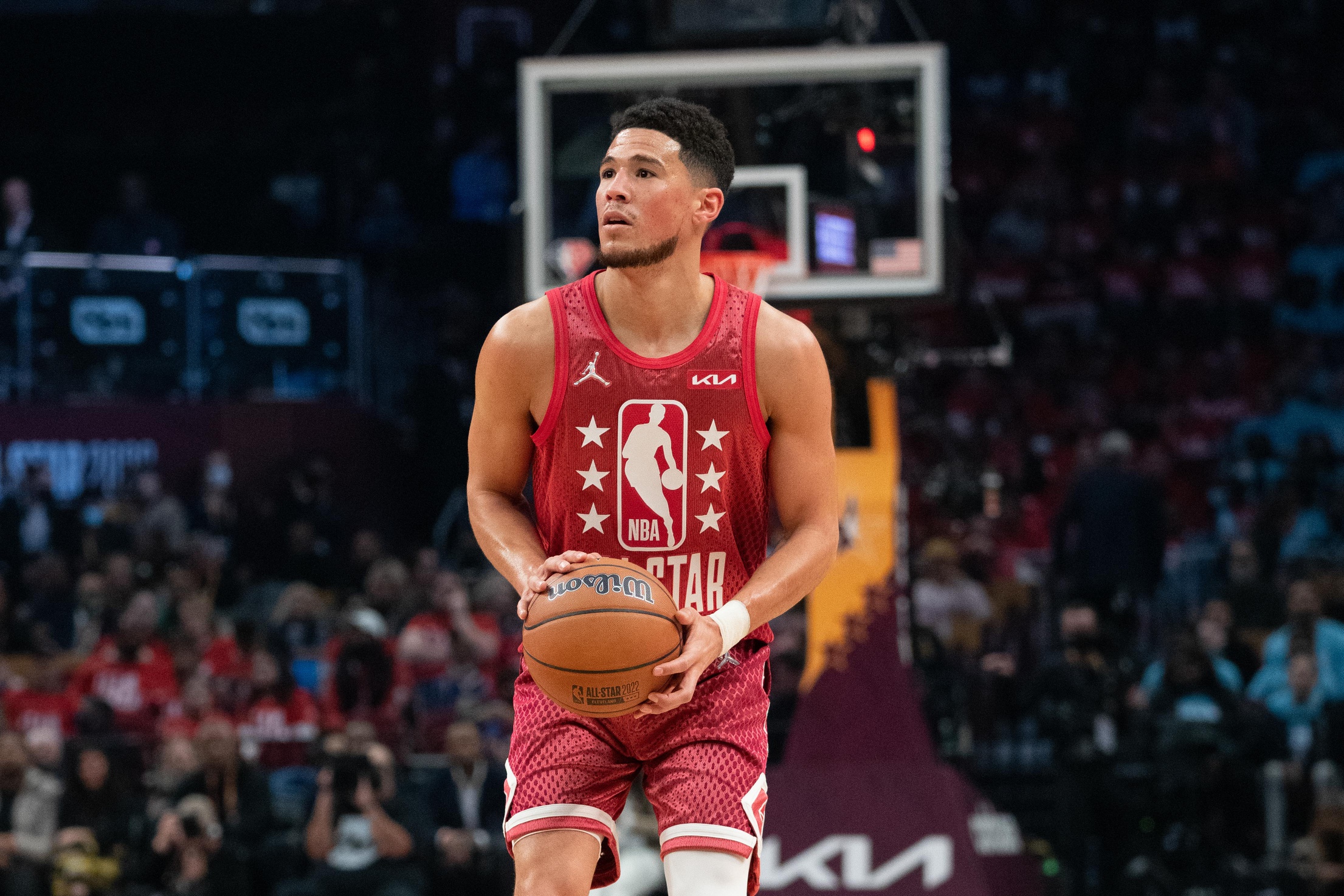 Devin Booker NBA All Star Game 2025-2026 NBA All Star Game NBA All Star Rosters Phoenix Suns