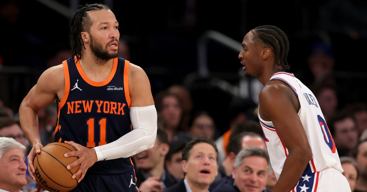 Sixers guard Tyrese Maxey drops one spot in latest All-Star Game voting returns, barely trailing Jalen Brunson