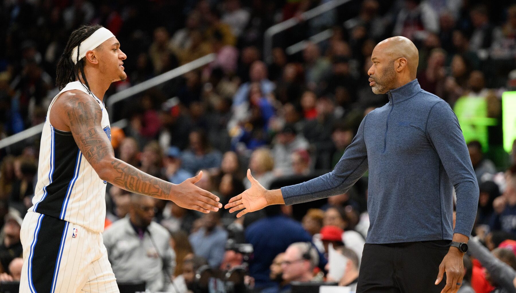 There's a reported rift between Magic's Jamahl Mosley and Paolo