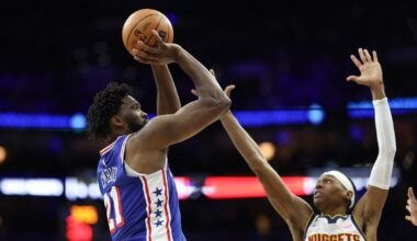 Instant observations: Sixers fall to short-handed Nuggets in overtime, marking worst loss of season