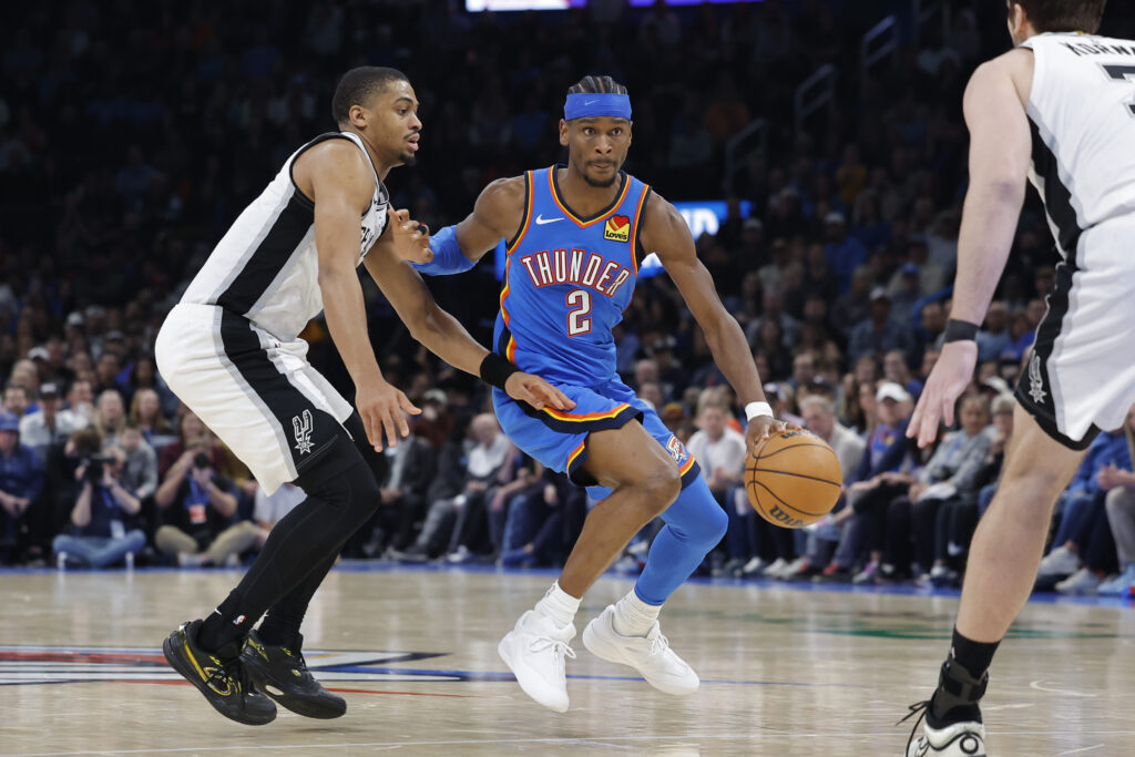 Oklahoma City Thunder vs San Antonio Spurs (119-98)
