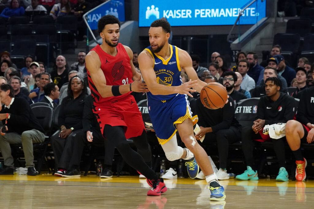 Golden State Warriors vs Portland Trail Blazers (119-97)