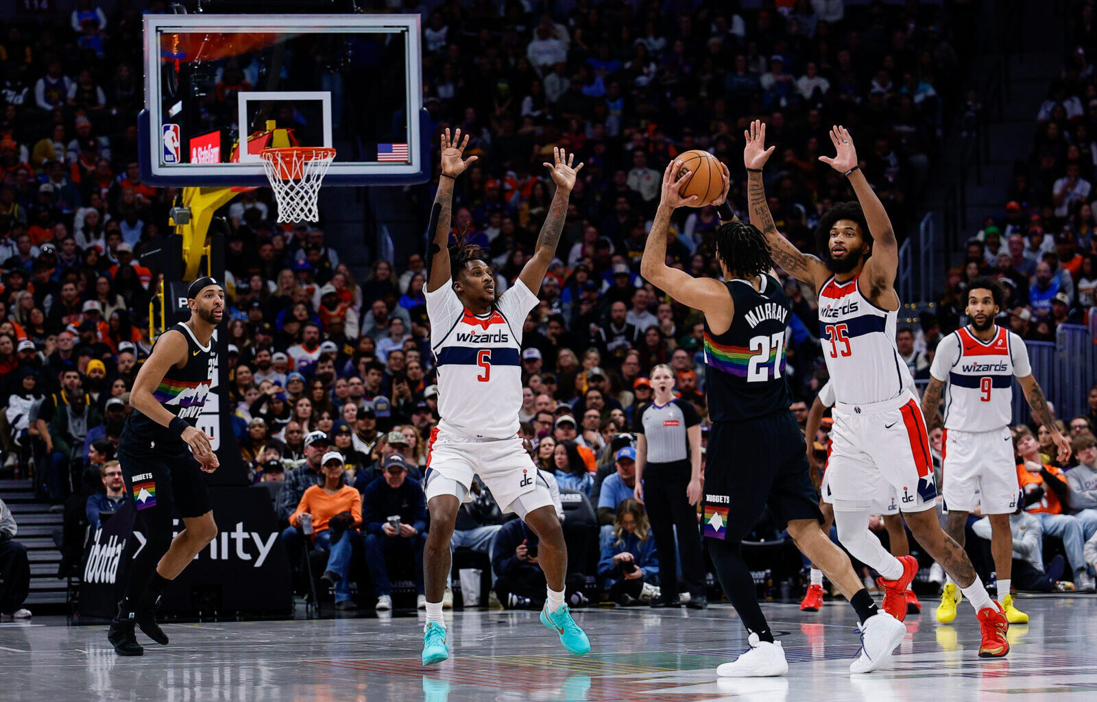 Recap: Denver Nuggets use big nights from Jamal Murray and Tim Hardaway Jr. to overcome Washington Wizards and win 121-115