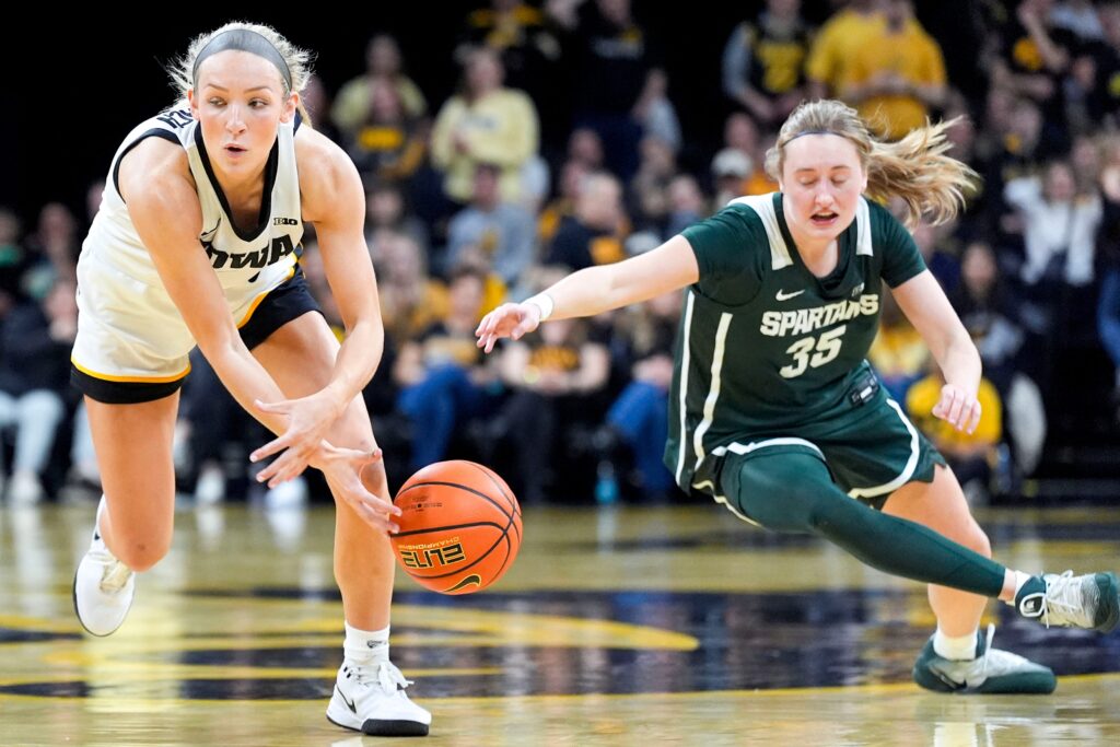 Michigan State guard Kennedy Blair