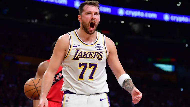 NBA fans react to Luka Doncic making Lakers history vs Bulls image