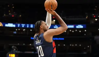 Wizards' Alex Sarr doing something historic that hasn't happened in 33 years image