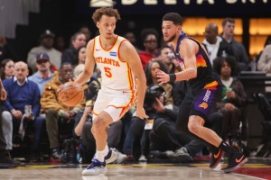 Devin Booker Devin Booker injury Devin Booker injured Devin Booker ankle Phoenix Suns Atlanta Hawks