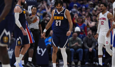 Recap: Denver Nuggets fall behind early and lose 109-107 against Detroit Pistons