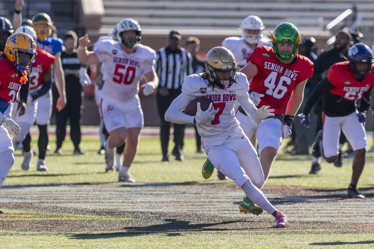 Meet Tyren Montgomery: Small-school 2026 NFL Draft sleeper turning heads at Senior Bowl