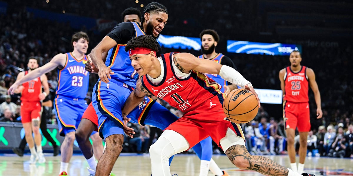 Pelicans lose testy game to Thunder, 104-95