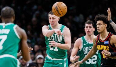 The Celtics are coming off a 117-106 decision to visiting Atlanta on Wednesday.