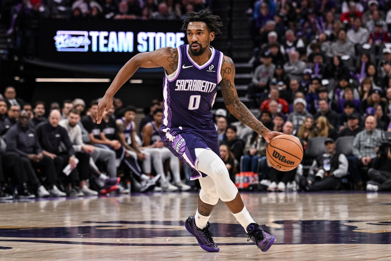 Sacramento Kings guard Malik Monk