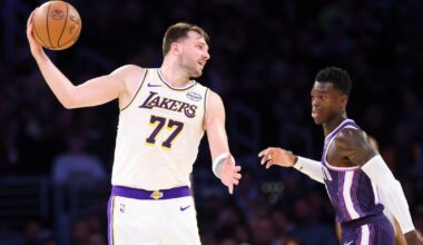 Los Angeles Lakers' Luka Doncic out vs. Portland Trail Blazers due to groin soreness