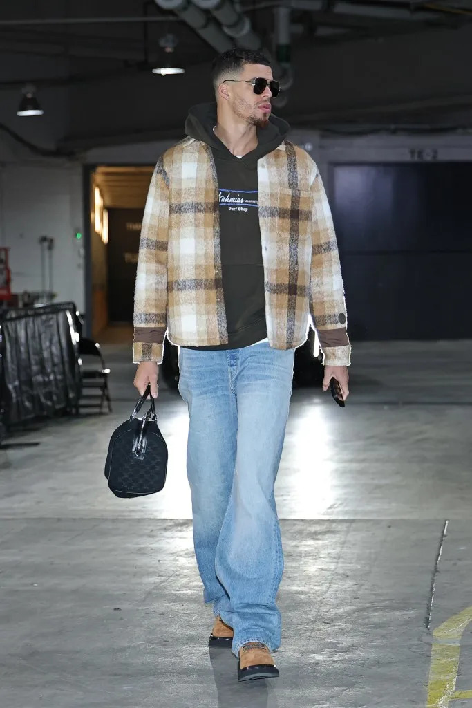 We’re told they arrived at the club at 11:30 p.m. and left at 2 a.m. NBAE via Getty Images