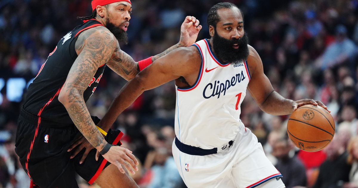 Harden's 31 points, 10 rebounds lead Clippers past Raptors 121-117 in OT for 5th straight win :: WRAL.com