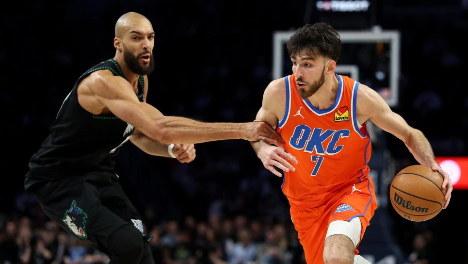 Timberwolves hit 22 3-pointers, coast to win over Thunder